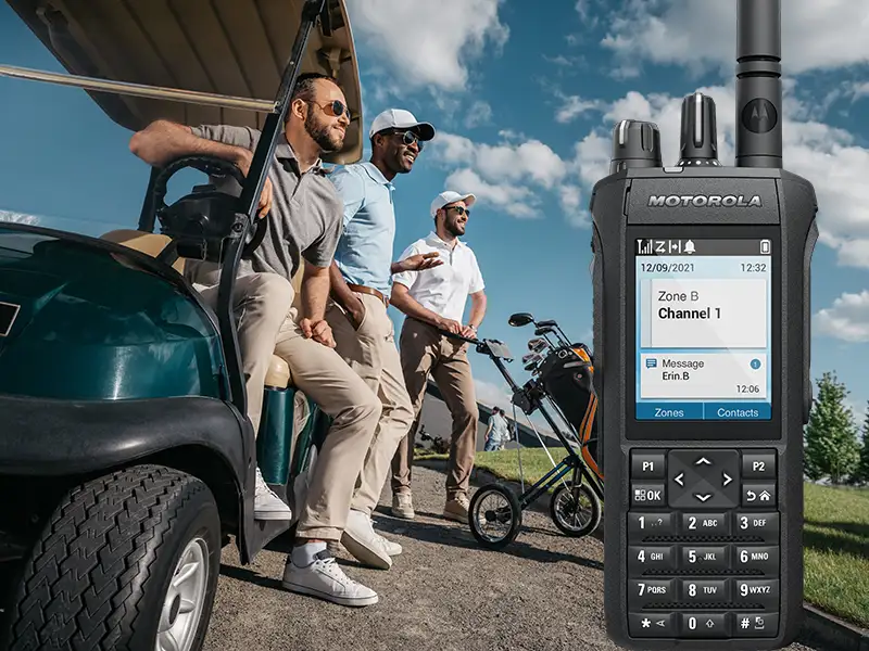 Two-Way Radios for Gold Courses